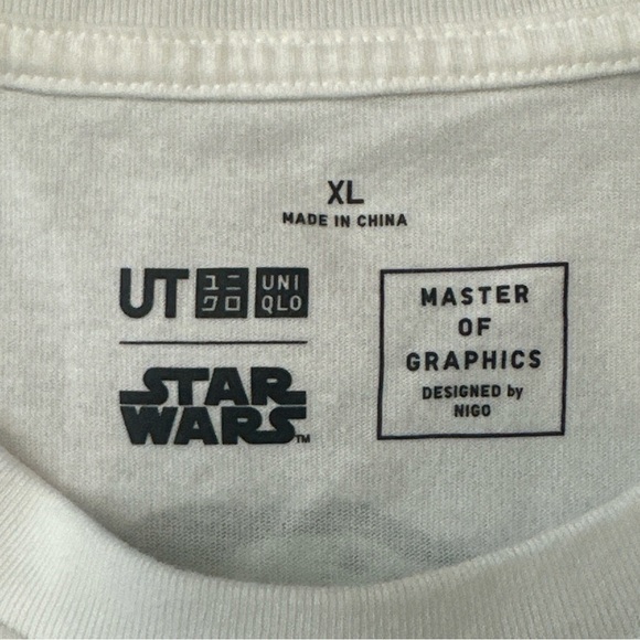 Uniqlo X Star Wars XL Yoda Backpack T-Shirt Nigo Master of Graphics Do or Do Not - Picture 5 of 7